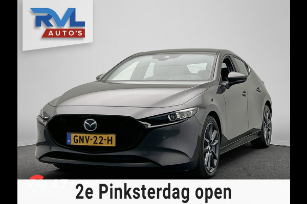 Mazda 3 2.0 e-SkyActiv-G M Hybrid 122 | Trekhaak | Head/up | Rondomzicht/Camera | Leder |