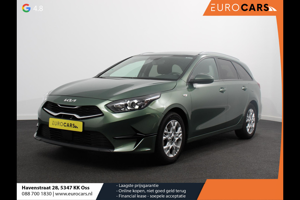 Kia Ceed Sportswagon 1.0 T-GDi 120pk DynamicLine Climate control Cruise control Achteruitrijcamera Verwarmde voorstoelen Stuurverwarming Afneembare trekhaak Navigatie Apple Carplay/ Android Auto Extra Getint Glas
