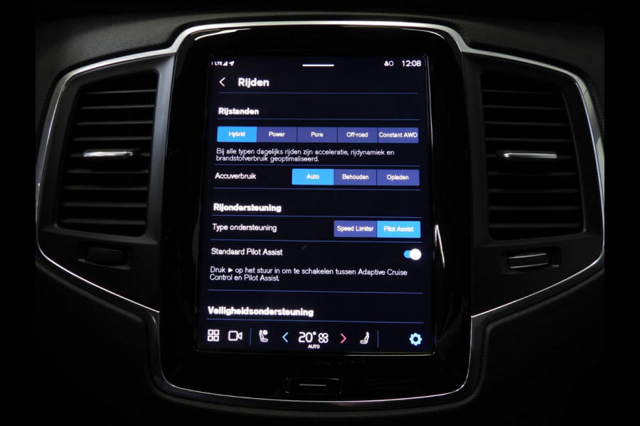 Volvo XC90 2.0 T8 Recharge AWD Core Bright 7-Pers. TREKH./LEER/LED/19"LMV!