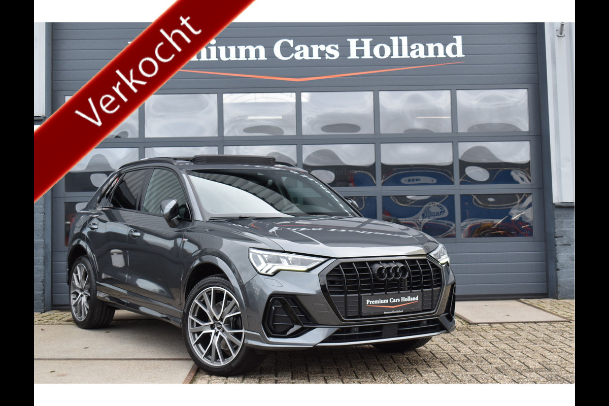 Audi Q3 45 TFSI e S-Line 245 Pk Pano Memory Sonos Leder Navi Keyless Camera 20 Inch