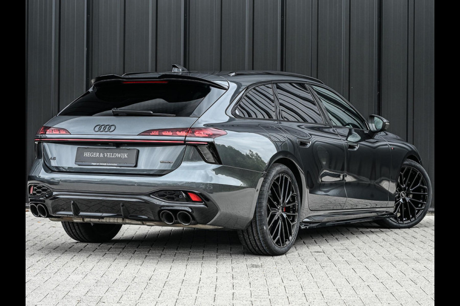 Audi A6 Avant 3.0 TFSI 368PK Quattro S-Edition | Achterasbesturing | B&O | Head-up | Luchtvering | 360 Camera | Carbon inleg | Panoramadak | Soft close | Memory seats | Elektr. verst. stuur |