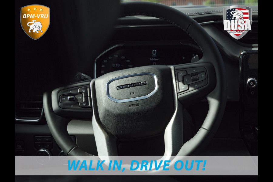 GMC 1500 sierra Denali | 6.2L V8 | Leder | HUD | Bose Audio | Full option Nieuw binnen!