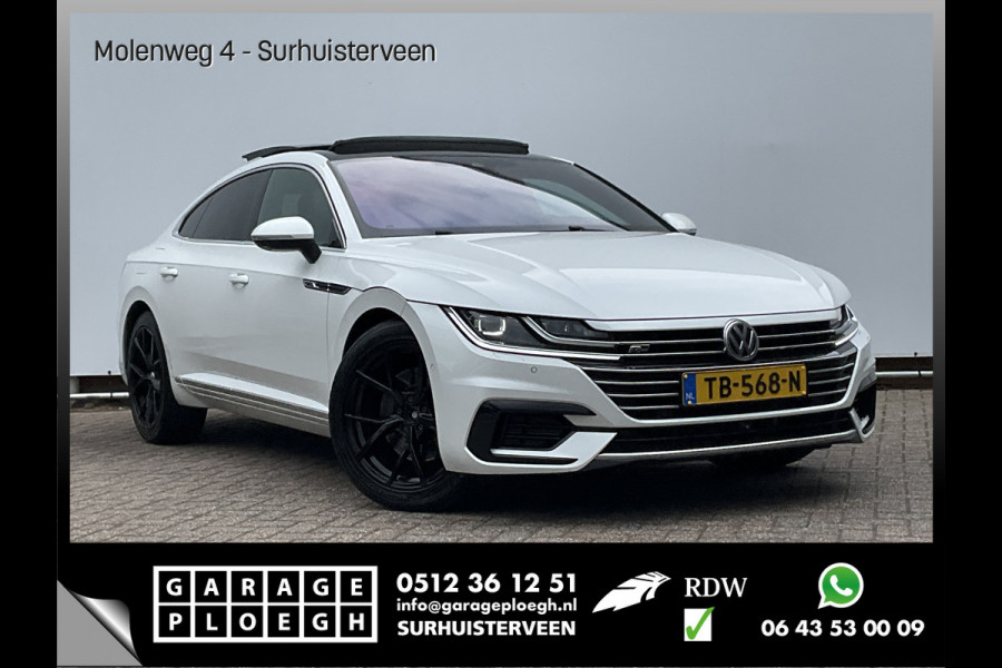 Volkswagen Arteon 2.0 TSI 4Motion R Virtual Trekhaak Pano Elek.Trekhaak Leer DynAudio Standkachel BOMVOL!