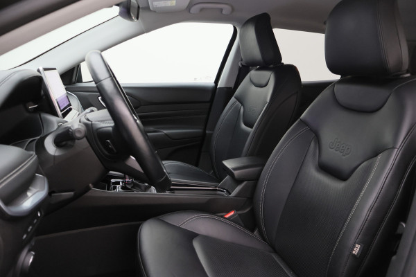 Jeep Compass 4xe 240 Plug-in Hybrid Electric S Leer, Virtual Cockpit, Camera, Stuur-/Stoelverwarming, ACC, Apple Carplay, 19"