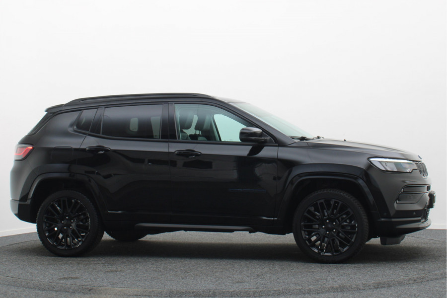Jeep Compass 4xe 240 Plug-in Hybrid Electric S Leer, Virtual Cockpit, Camera, Stuur-/Stoelverwarming, ACC, Apple Carplay, 19"