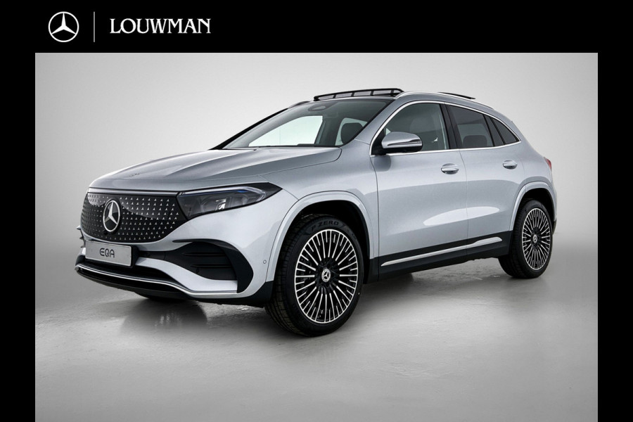 Mercedes-Benz EQA 250+ Business Solution AMG 71 kWh | Trekhaak | 20" multispaaks AMG velgen | Panoramaschuifdak | Smartphone integratie | 360° camera | Sierdelen in Star Pattern | Burmester Surround Sound |