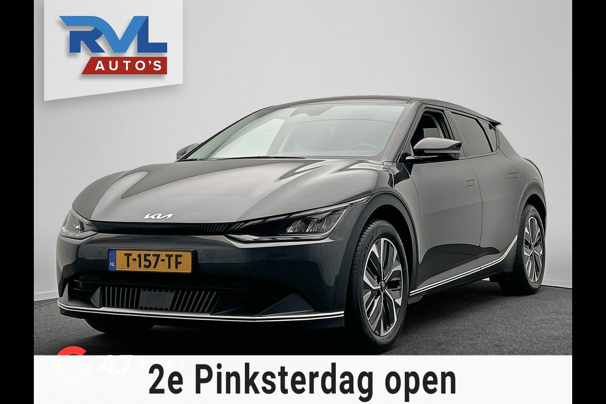 Kia Ev6 Air 58 kWh | Origineel NL | 1e Eigenaar | Trekhaak |Stoel/Stuur Verwarming | Adaptieve Cruise/Control | Camera | Carplay |