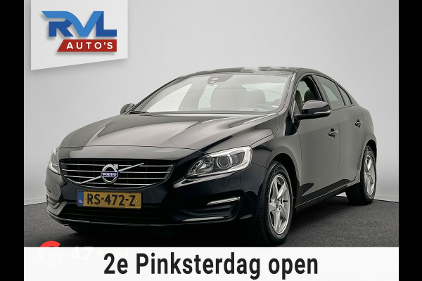 Volvo S60 1.5 T3 Polar+ Dynamic Automaat | Origineel Nederlands | Leder | Navigatie | Climate-control | Stoel/stuurverwarming |