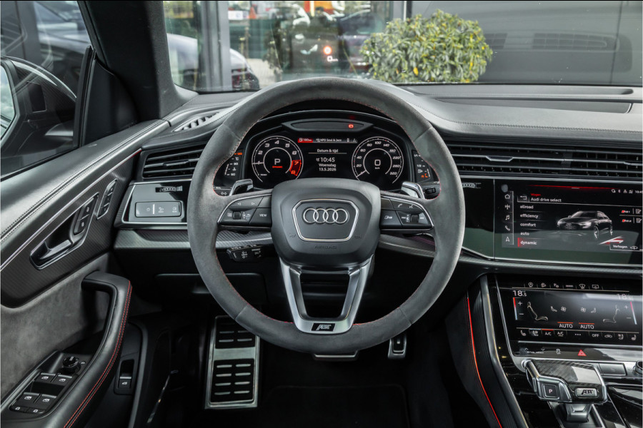 Audi RSQ8 SR ABT 4.0 TFSI quattro - RS Dynamic + | Panorama | B&O | Stoelkoeling & Massage