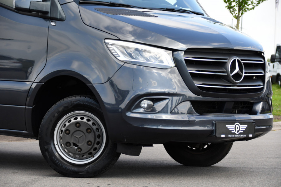 Mercedes-Benz Sprinter 519 V6 3.0 CDI L2H1 DC PB Edition N1, Cruise, Camera, Carplay, LED, 2 x Schuifdeur, 3500kg trekhaak, 10,5'' Mbux, Leder,