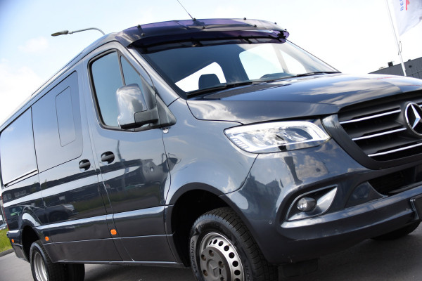 Mercedes-Benz Sprinter 519 V6 3.0 CDI L2H1 DC PB Edition N1, Cruise, Camera, Carplay, LED, 2 x Schuifdeur, 3500kg trekhaak, 10,5'' Mbux, Leder,