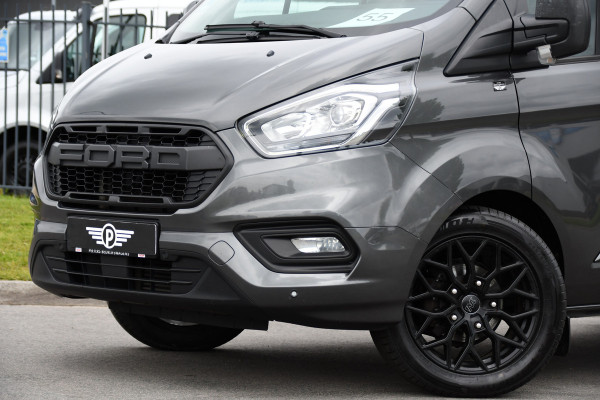 Ford Transit Custom 300 2.0 TDCI L2H1 Limited DC PB Edition Cruise, Camera, Carplay, LED, 2 x Schuifdeur, Stoelverwarming, 170pk, Trekhaak, NAVI, Uniek!