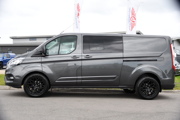 Ford Transit Custom 300 2.0 TDCI L2H1 Limited DC PB Edition Cruise, Camera, Carplay, LED, 2 x Schuifdeur, Stoelverwarming, 170pk, Trekhaak, NAVI, Uniek!