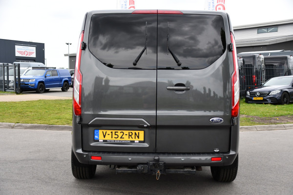 Ford Transit Custom 300 2.0 TDCI L2H1 Limited DC PB Edition Cruise, Camera, Carplay, LED, 2 x Schuifdeur, Stoelverwarming, 170pk, Trekhaak, NAVI, Uniek!
