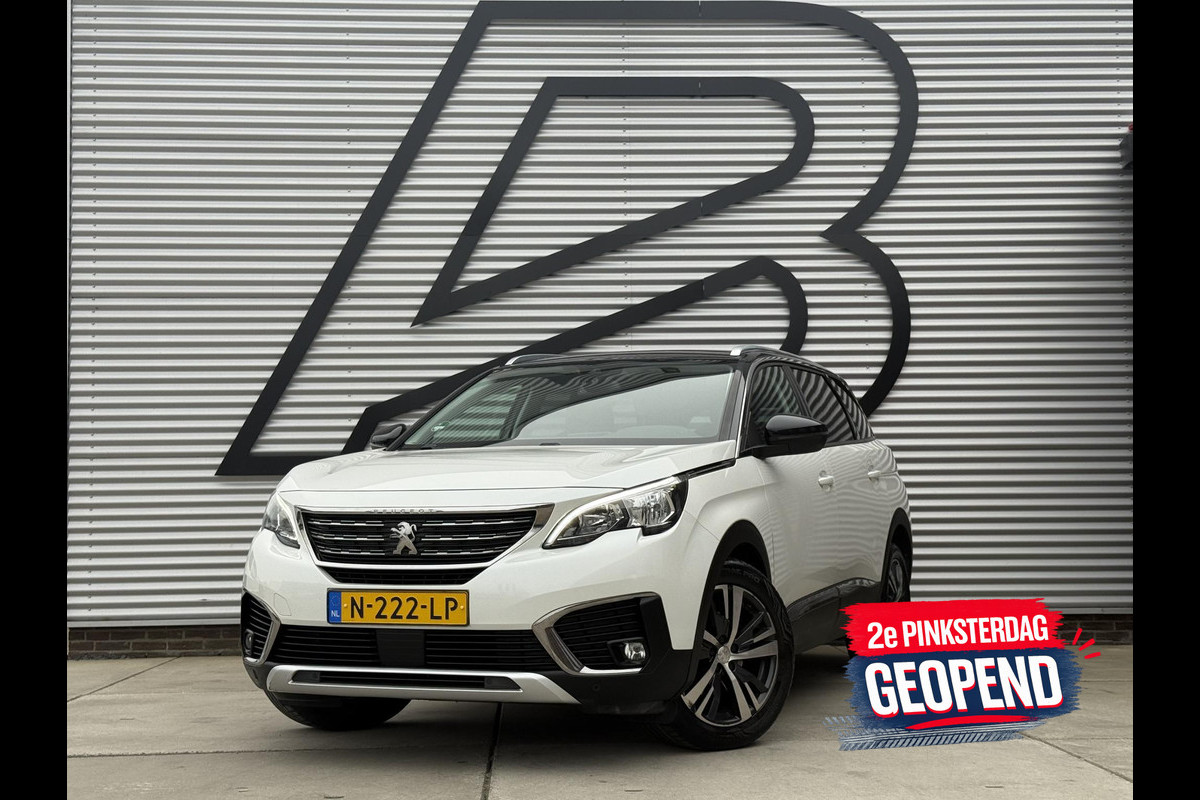 Peugeot 5008 1.2 PureTech Allure 1e Eigenaar|Navi|Clima|Trekhaakl|D-riem v.v in 2021|PDC V+A|Cruise|7-zits|APK tot 02-2027