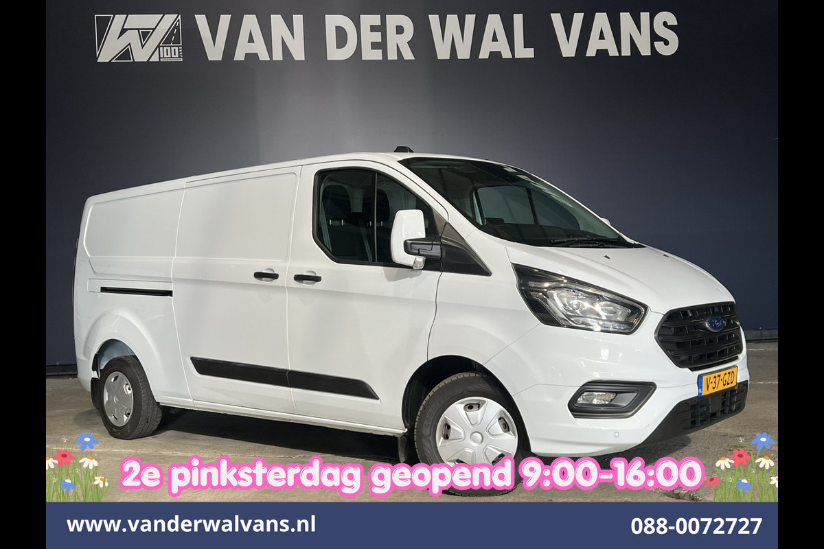 Ford Transit Custom 2.0 TDCI L2H1 Euro6 Airco | Camera | LED | Cruisecontrol | Parkeersensoren Verwarmde voorruit, Bijrijdersbank, 2800kg trekvermogen