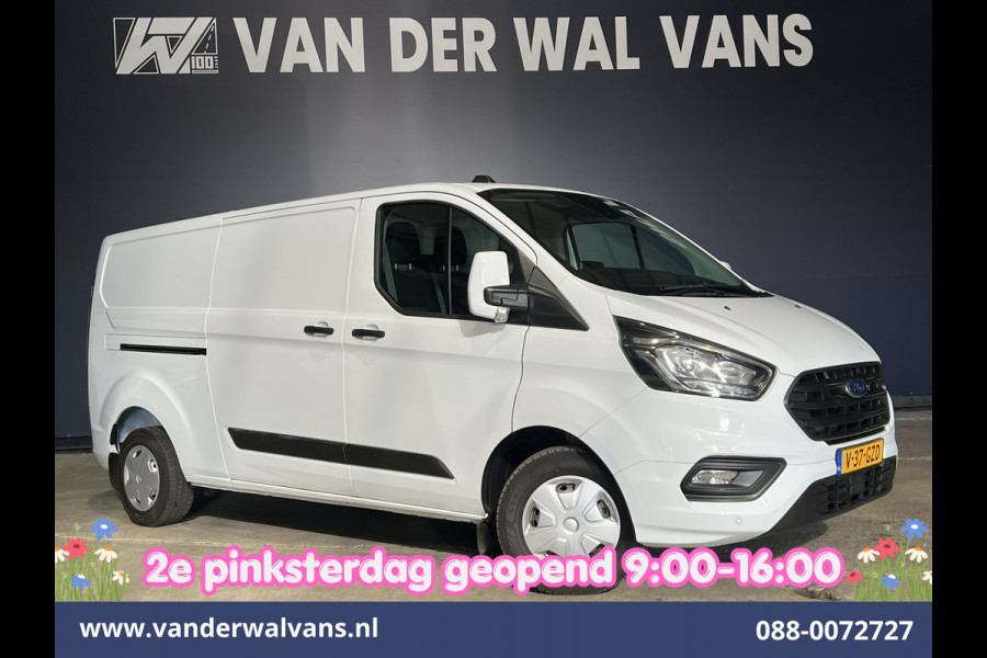 Ford Transit Custom 2.0 TDCI L2H1 Euro6 Airco | Camera | LED | Cruisecontrol | Parkeersensoren Verwarmde voorruit, Bijrijdersbank, 2800kg trekvermogen