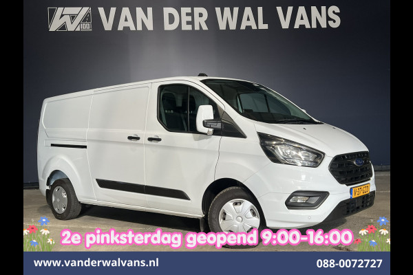 Ford Transit Custom 2.0 TDCI L2H1 Euro6 Airco | Camera | LED | Cruisecontrol | Parkeersensoren Verwarmde voorruit, Bijrijdersbank, 2800kg trekvermogen