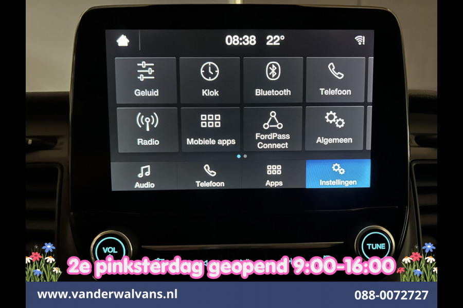 Ford Transit Custom 2.0 TDCI L2H1 Euro6 Airco | Camera | LED | Cruisecontrol | Parkeersensoren Verwarmde voorruit, Bijrijdersbank, 2800kg trekvermogen