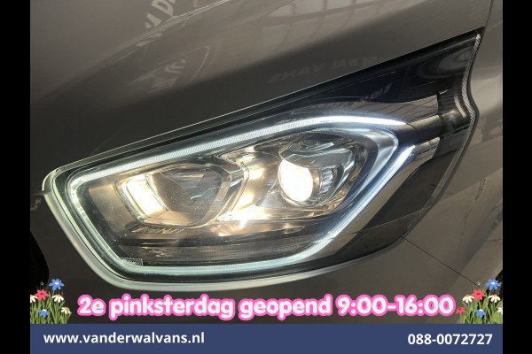 Ford Transit Custom 2.0 TDCI L2H1 Euro6 Airco | Camera | LED | Cruisecontrol | Parkeersensoren Verwarmde voorruit, Bijrijdersbank, 2800kg trekvermogen