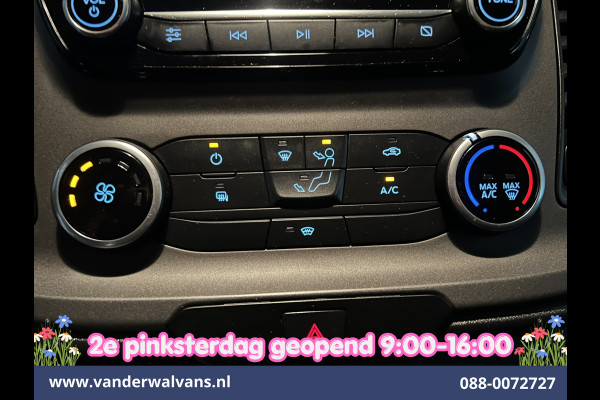 Ford Transit Custom 2.0 TDCI L2H1 Euro6 Airco | Camera | LED | Cruisecontrol | Parkeersensoren Verwarmde voorruit, Bijrijdersbank, 2800kg trekvermogen