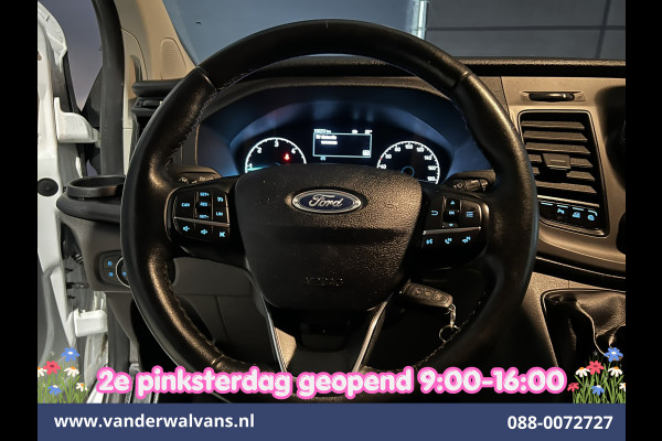 Ford Transit Custom 2.0 TDCI L2H1 Euro6 Airco | Camera | LED | Cruisecontrol | Parkeersensoren Verwarmde voorruit, Bijrijdersbank, 2800kg trekvermogen