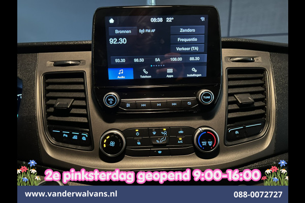 Ford Transit Custom 2.0 TDCI L2H1 Euro6 Airco | Camera | LED | Cruisecontrol | Parkeersensoren Verwarmde voorruit, Bijrijdersbank, 2800kg trekvermogen