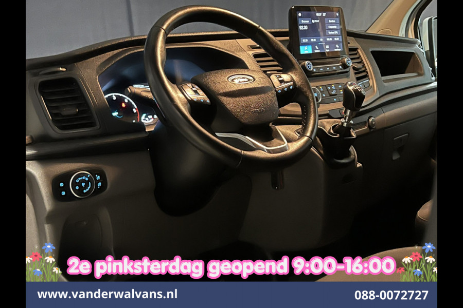 Ford Transit Custom 2.0 TDCI L2H1 Euro6 Airco | Camera | LED | Cruisecontrol | Parkeersensoren Verwarmde voorruit, Bijrijdersbank, 2800kg trekvermogen