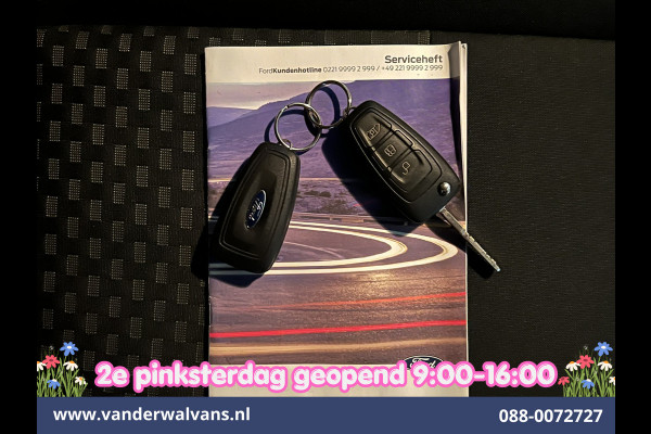 Ford Transit Custom 2.0 TDCI L2H1 Euro6 Airco | Camera | LED | Cruisecontrol | Parkeersensoren Verwarmde voorruit, Bijrijdersbank, 2800kg trekvermogen