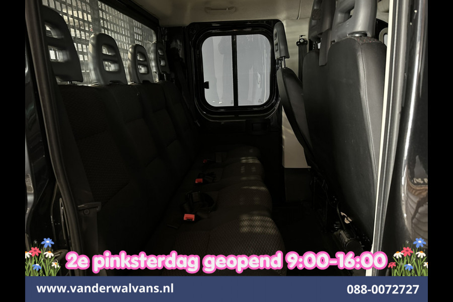 Peugeot Boxer 2.2 Blue HDi 140pk Pick-up 7 Persoons Dubbele cabine open laadbak Euro6 Airco | 7-Zits | 3000kg trekvermogen / 1253kg laadvermogen