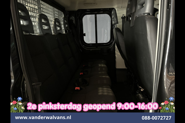 Peugeot Boxer 2.2 Blue HDi 140pk Pick-up 7 Persoons Dubbele cabine open laadbak Euro6 Airco | 7-Zits | 3000kg trekvermogen / 1253kg laadvermogen