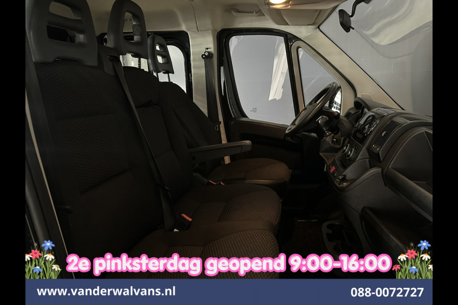 Peugeot Boxer 2.2 Blue HDi 140pk Pick-up 7 Persoons Dubbele cabine open laadbak Euro6 Airco | 7-Zits | 3000kg trekvermogen / 1253kg laadvermogen