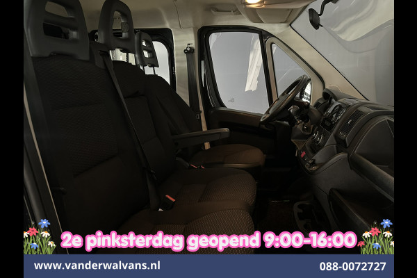 Peugeot Boxer 2.2 Blue HDi 140pk Pick-up 7 Persoons Dubbele cabine open laadbak Euro6 Airco | 7-Zits | 3000kg trekvermogen / 1253kg laadvermogen