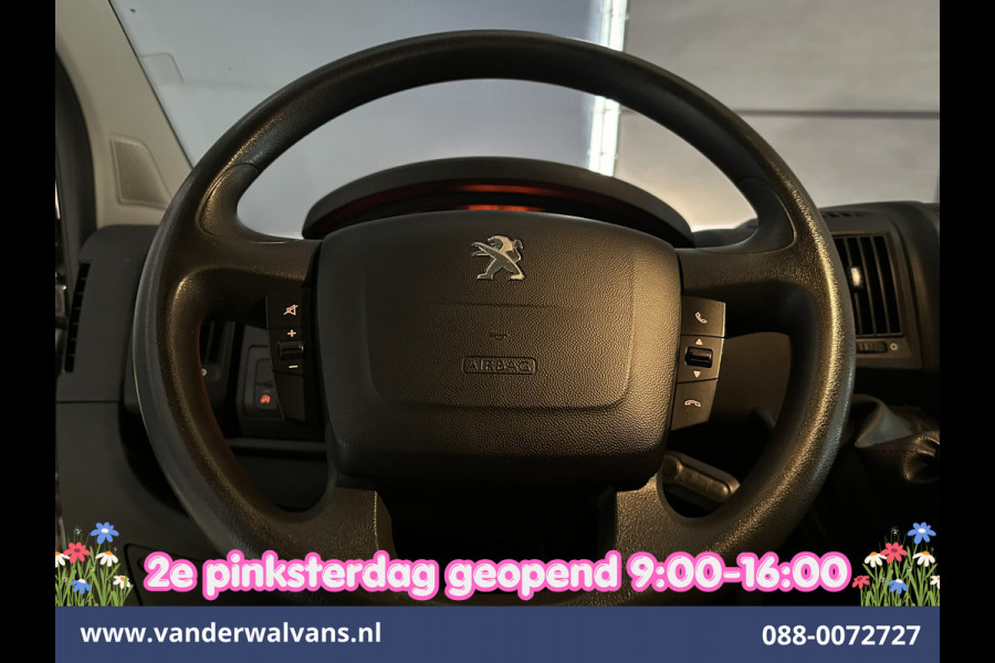 Peugeot Boxer 2.2 Blue HDi 140pk Pick-up 7 Persoons Dubbele cabine open laadbak Euro6 Airco | 7-Zits | 3000kg trekvermogen / 1253kg laadvermogen