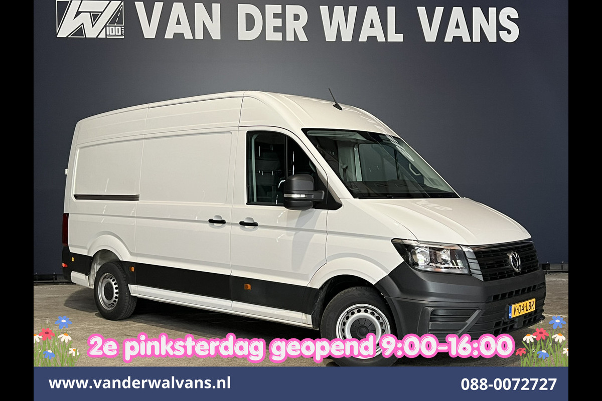 Volkswagen Crafter 2.0 TDI 141pk L3H3 (L2H2) Euro6 Airco | Massagestoel | Camera | Apple Carplay | Cruisecontrol Chauffeursstoel, Android Auto, 2800kg trekvermogen