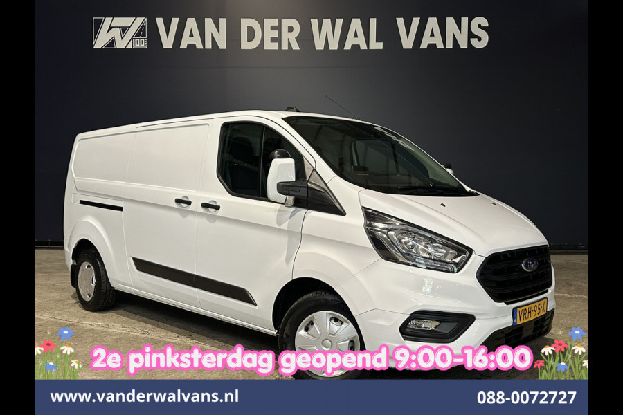 Ford Transit Custom 2.0 TDCI 130pk L2H1 Euro6 Airco | Camera | LED | Cruisecontrol | Stoelverwarming Verwarmde voorruit, Parkeersensoren, Bijrijdersbank, 2800kg trekvermogen