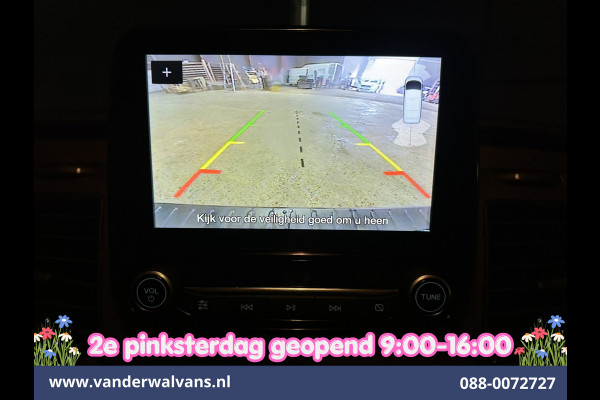 Ford Transit Custom 2.0 TDCI 130pk L2H1 Euro6 Airco | Camera | LED | Cruisecontrol | Stoelverwarming Verwarmde voorruit, Parkeersensoren, Bijrijdersbank, 2800kg trekvermogen