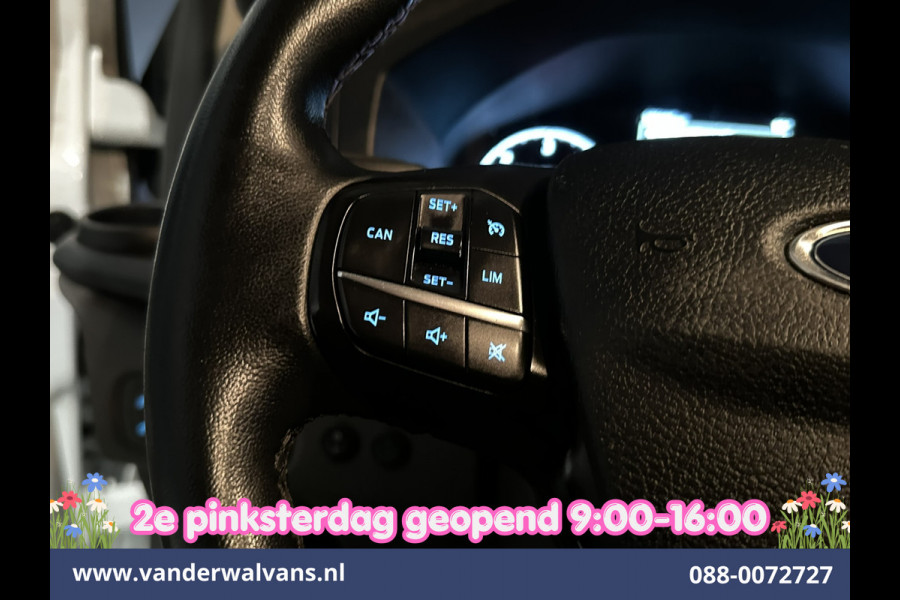 Ford Transit Custom 2.0 TDCI 130pk L2H1 Euro6 Airco | Camera | LED | Cruisecontrol | Stoelverwarming Verwarmde voorruit, Parkeersensoren, Bijrijdersbank, 2800kg trekvermogen