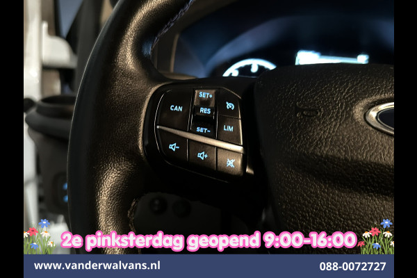 Ford Transit Custom 2.0 TDCI 130pk L2H1 Euro6 Airco | Camera | LED | Cruisecontrol | Stoelverwarming Verwarmde voorruit, Parkeersensoren, Bijrijdersbank, 2800kg trekvermogen