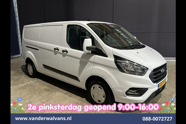 Ford Transit Custom 2.0 TDCI 130pk L2H1 Euro6 Airco | Camera | LED | Cruisecontrol | Stoelverwarming Verwarmde voorruit, Parkeersensoren, Bijrijdersbank, 2800kg trekvermogen