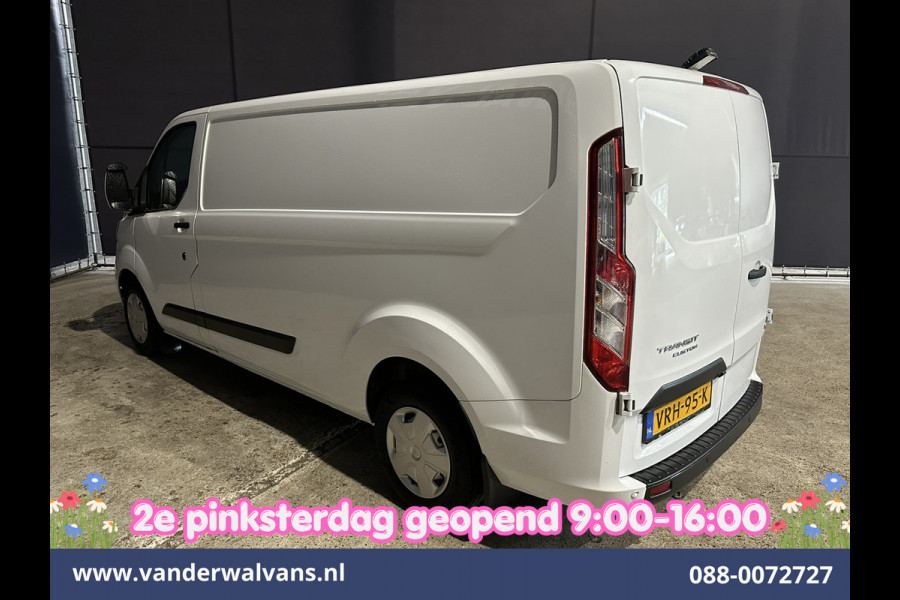 Ford Transit Custom 2.0 TDCI 130pk L2H1 Euro6 Airco | Camera | LED | Cruisecontrol | Stoelverwarming Verwarmde voorruit, Parkeersensoren, Bijrijdersbank, 2800kg trekvermogen