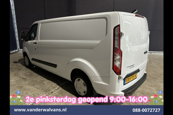Ford Transit Custom 2.0 TDCI 130pk L2H1 Euro6 Airco | Camera | LED | Cruisecontrol | Stoelverwarming Verwarmde voorruit, Parkeersensoren, Bijrijdersbank, 2800kg trekvermogen