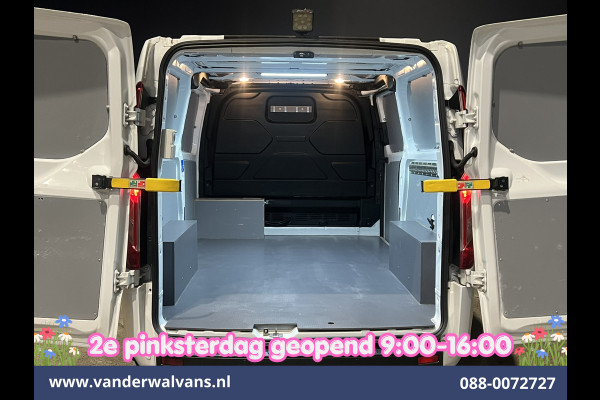 Ford Transit Custom 2.0 TDCI 130pk L2H1 Euro6 Airco | Camera | LED | Cruisecontrol | Stoelverwarming Verwarmde voorruit, Parkeersensoren, Bijrijdersbank, 2800kg trekvermogen