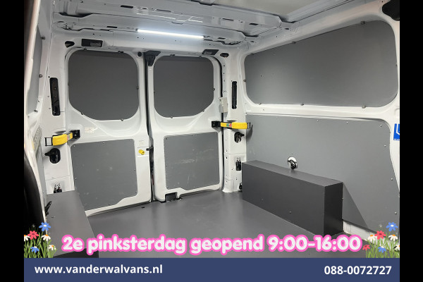 Ford Transit Custom 2.0 TDCI 130pk L2H1 Euro6 Airco | Camera | LED | Cruisecontrol | Stoelverwarming Verwarmde voorruit, Parkeersensoren, Bijrijdersbank, 2800kg trekvermogen