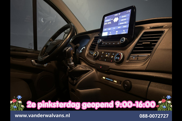 Ford Transit Custom 2.0 TDCI 130pk L2H1 Euro6 Airco | Camera | LED | Cruisecontrol | Stoelverwarming Verwarmde voorruit, Parkeersensoren, Bijrijdersbank, 2800kg trekvermogen
