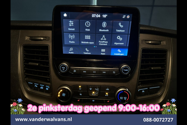Ford Transit Custom 2.0 TDCI 130pk L2H1 Euro6 Airco | Camera | LED | Cruisecontrol | Stoelverwarming Verwarmde voorruit, Parkeersensoren, Bijrijdersbank, 2800kg trekvermogen