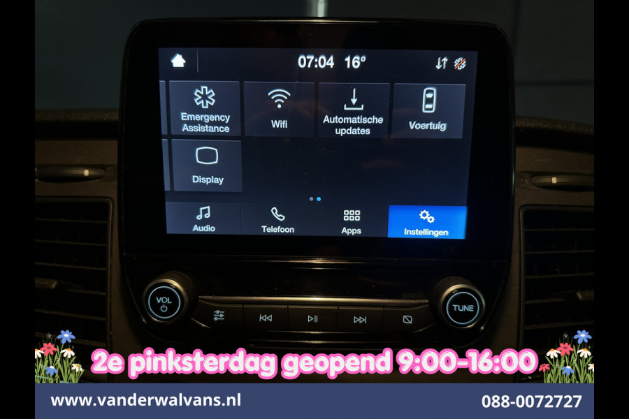 Ford Transit Custom 2.0 TDCI 130pk L2H1 Euro6 Airco | Camera | LED | Cruisecontrol | Stoelverwarming Verwarmde voorruit, Parkeersensoren, Bijrijdersbank, 2800kg trekvermogen