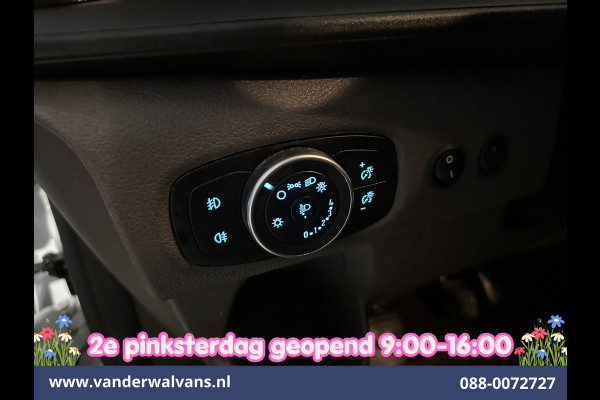 Ford Transit Custom 2.0 TDCI 130pk L2H1 Euro6 Airco | Camera | LED | Cruisecontrol | Stoelverwarming Verwarmde voorruit, Parkeersensoren, Bijrijdersbank, 2800kg trekvermogen