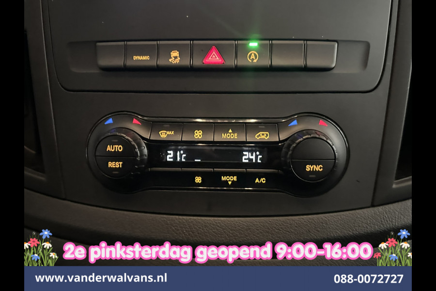 Mercedes-Benz Vito 114 CDI 9G-Tronic Automaat L3H1 Euro6 Airco | Camera | Apple Carplay | Android Auto Cruisecontrol, 2500kg Trekhaak, Parkeersensoren, Bijrijdersbank