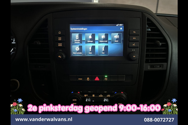 Mercedes-Benz Vito 114 CDI 9G-Tronic Automaat L3H1 Euro6 Airco | Camera | Apple Carplay | Android Auto Cruisecontrol, 2500kg Trekhaak, Parkeersensoren, Bijrijdersbank